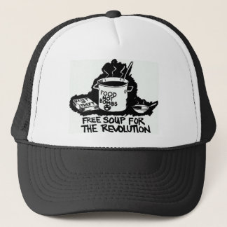 food not bombs trucker hat