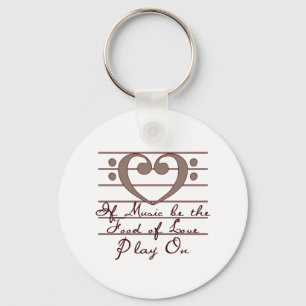 Food of Love Keychain