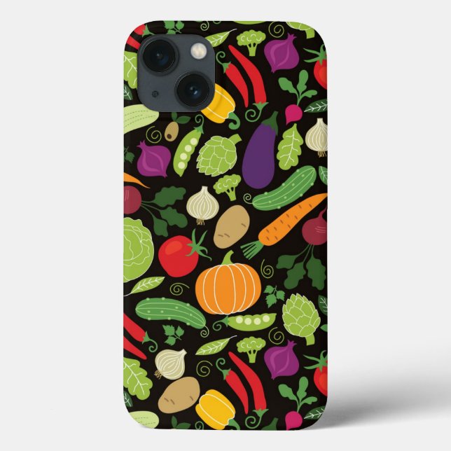 Food on a black background Case-Mate iPhone case (Back)