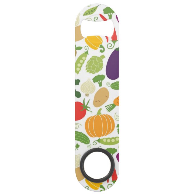 Food on a white background speed bottle opener (Front)