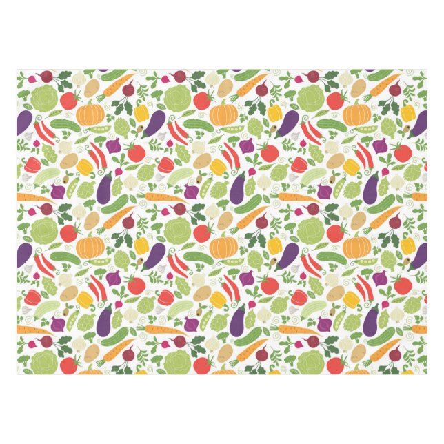Food on a white background tablecloth (Front (Horizontal))