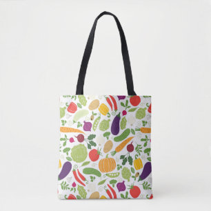 Food on a white background tote bag