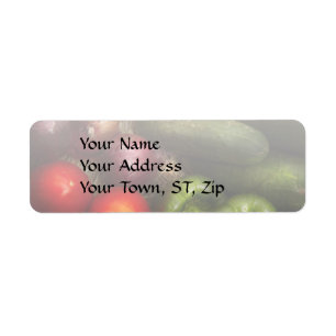 Food - Onions, Tomatoes, Peppers, and Cucumbers