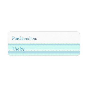 Food Organization Labels