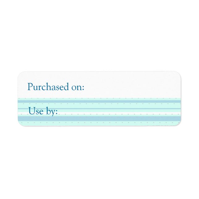 Food Organization Labels (Front)