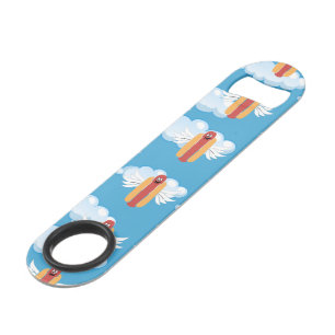 Food Party Cartoon Hot Dog Bar Key