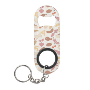 Food Pattern 2 2 Mini Bottle Opener