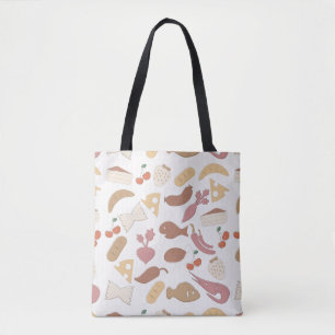 Food Pattern 2 2 Tote Bag