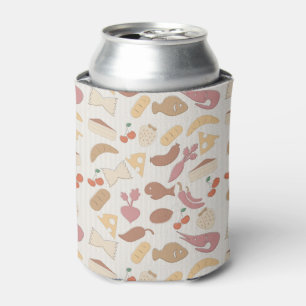 Food Pattern 2 Can Cooler
