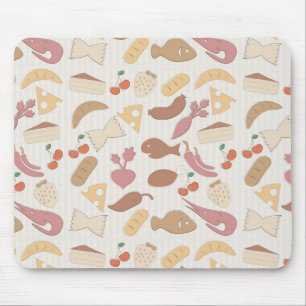 Food Pattern 2 Mouse Pad