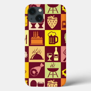 Food Pattern 3 iPhone 13 Case