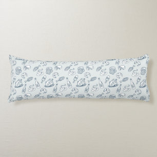 Food Pattern Body Pillow