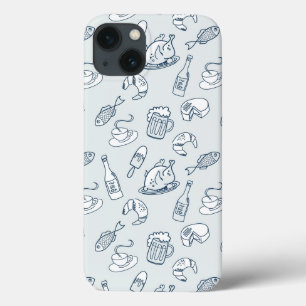 Food Pattern iPhone 13 Case
