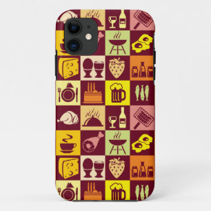 Food Pattern iPhone 11 Case