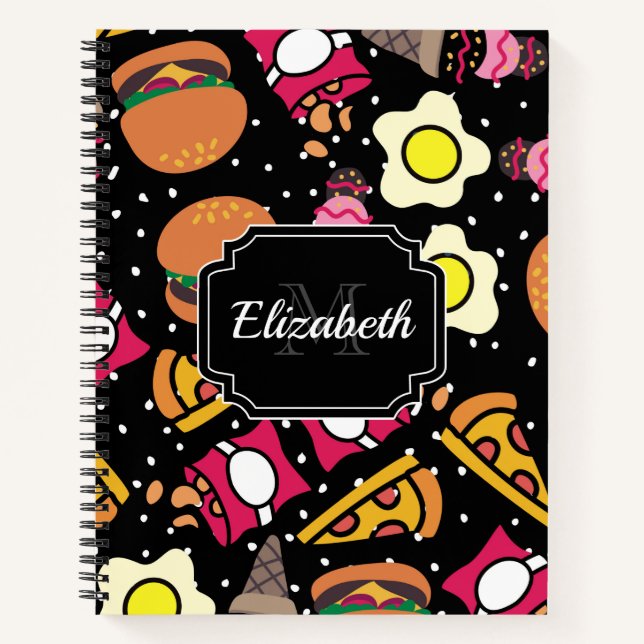Food Pattern Notebook (Front)