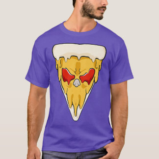Food Pizza Face  T-Shirt