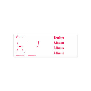Food processor & blender cartoon illustration self-inking stamp