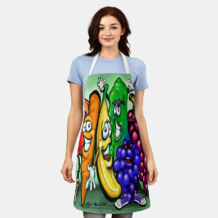 Food Rainbow Party Apron