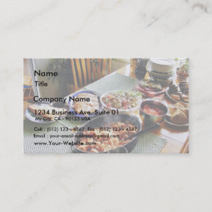 Food Salmon Business Card