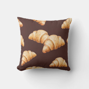 food sketch delicious beautiful desserts and pastr throw pillow