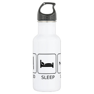 Food Sleep NCIS 532 Ml Water Bottle