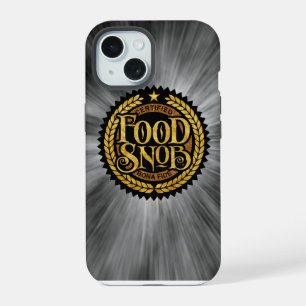 Food Snob - funny food lover iPhone 15 Case