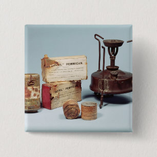 Food taken on Scott's Antarctic expedition 2 Inch Square Button