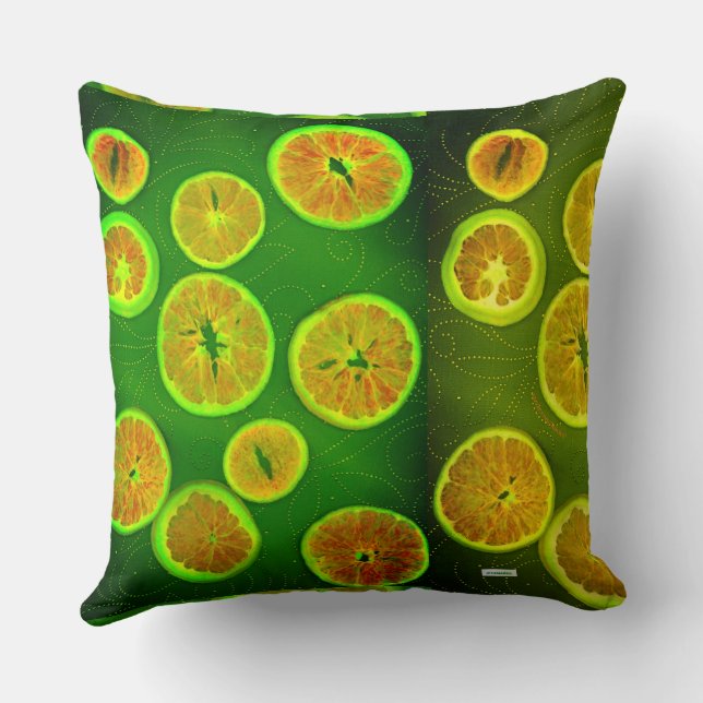 Food Throw Pillow (Back)