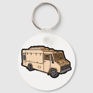 Food Truck: Basic (Cream) Keychain