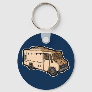 Food Truck: Basic (Cream) Keychain