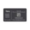 Food Truck Chalkboard Business Card Template