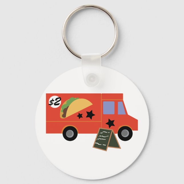 Food Truck Keychain (Front)