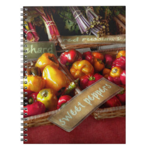 Food - Vegetables - Sweet peppers for sale Notebook