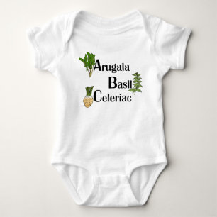 Foodie ABCs Baby Bodysuit