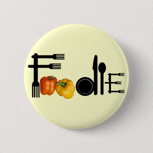 Foodie For Light Background 2 Inch Round Button