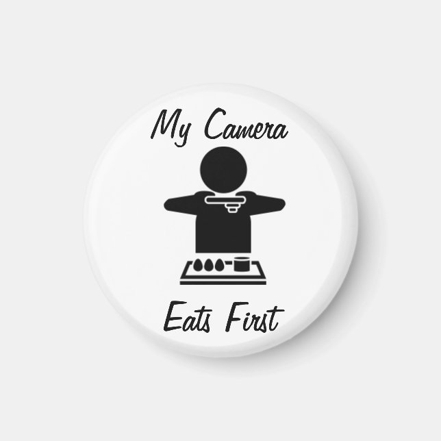 Foodie Fridge Magnet (Front)