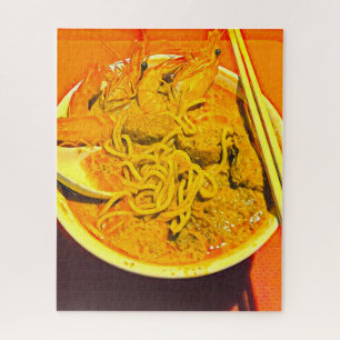Foodie Malaysian laksa Jigsaw Puzzle