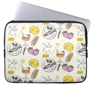 Foodie Minimalist Laptop Sleeve