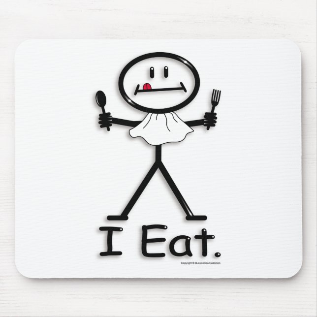 Foodie Mouse Pad (Front)