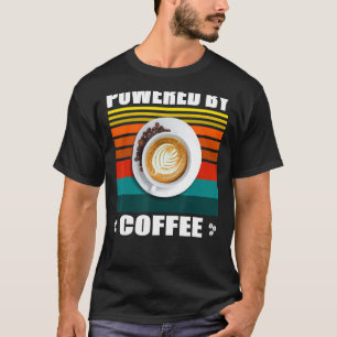 Foodie Powered By Real Fresh Coffee Mens Womens T-Shirt