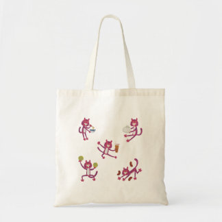 Foodie Tigers Tote Bag