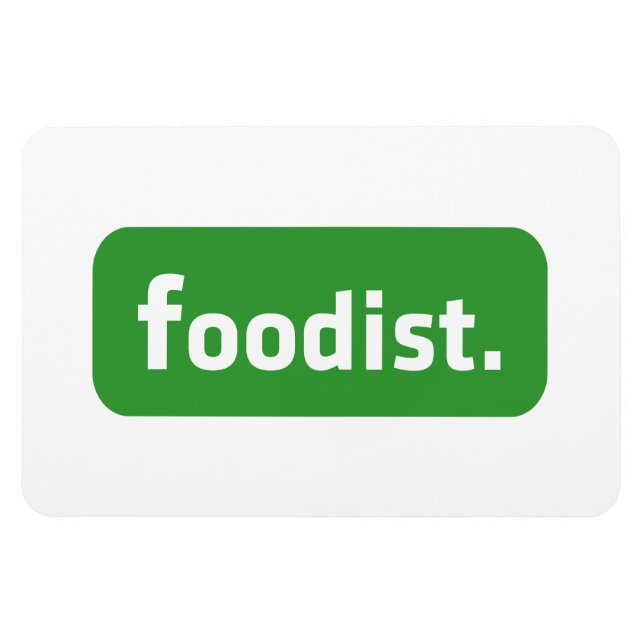 Foodist. Magnet (Horizontal)