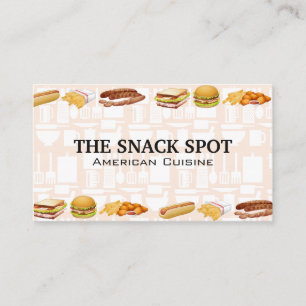 Foods Kitchen Tools Business Card