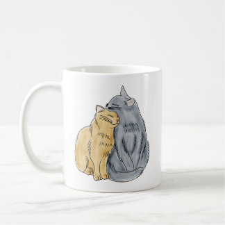 FooFooCat: Hugging Love Cats Coffee Mug