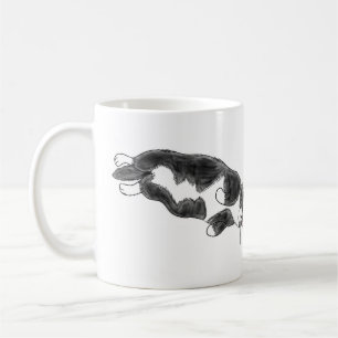 FooFooCat: Lazy Jumbo Tuxedo Cat Coffee Mug