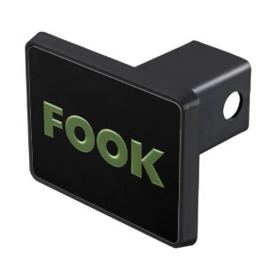 Fook green black hitch cover receiver