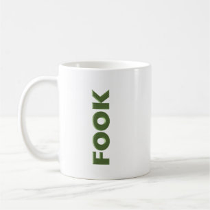 Fook white mug