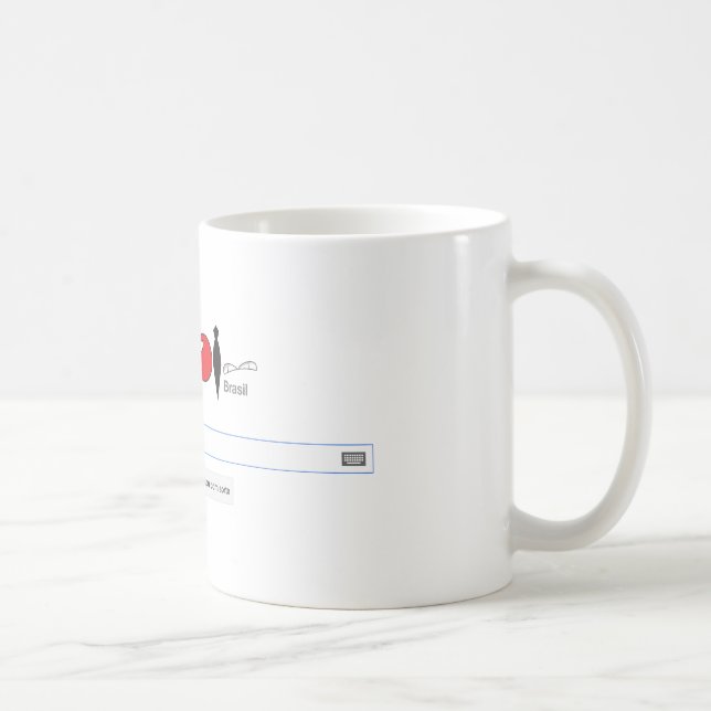 Fool Google Search Coffee Mug (Right)