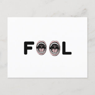 FOOL POSTCARD