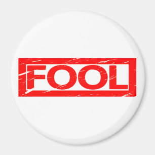 Fool Stamp Magnet